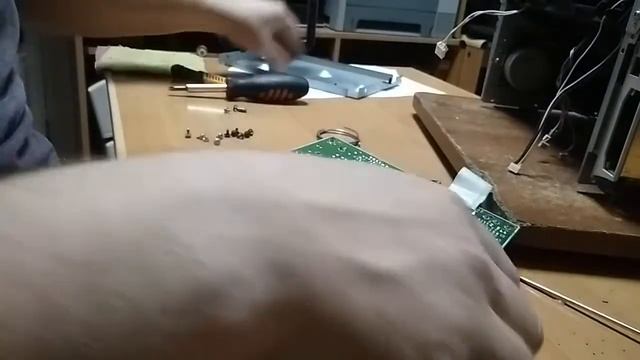 Принтер HP LaserJet 1200_1300 тускло печатает. Ремонт платы питания принтера.