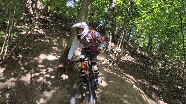 Раскатка в байк-парке "Огород" Санкт-Петербург на Transition Patrol