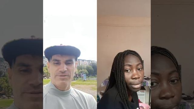 Анн и Николай в прямом эфире Онлайн. В записи. Перед приездом Анн в Россию.