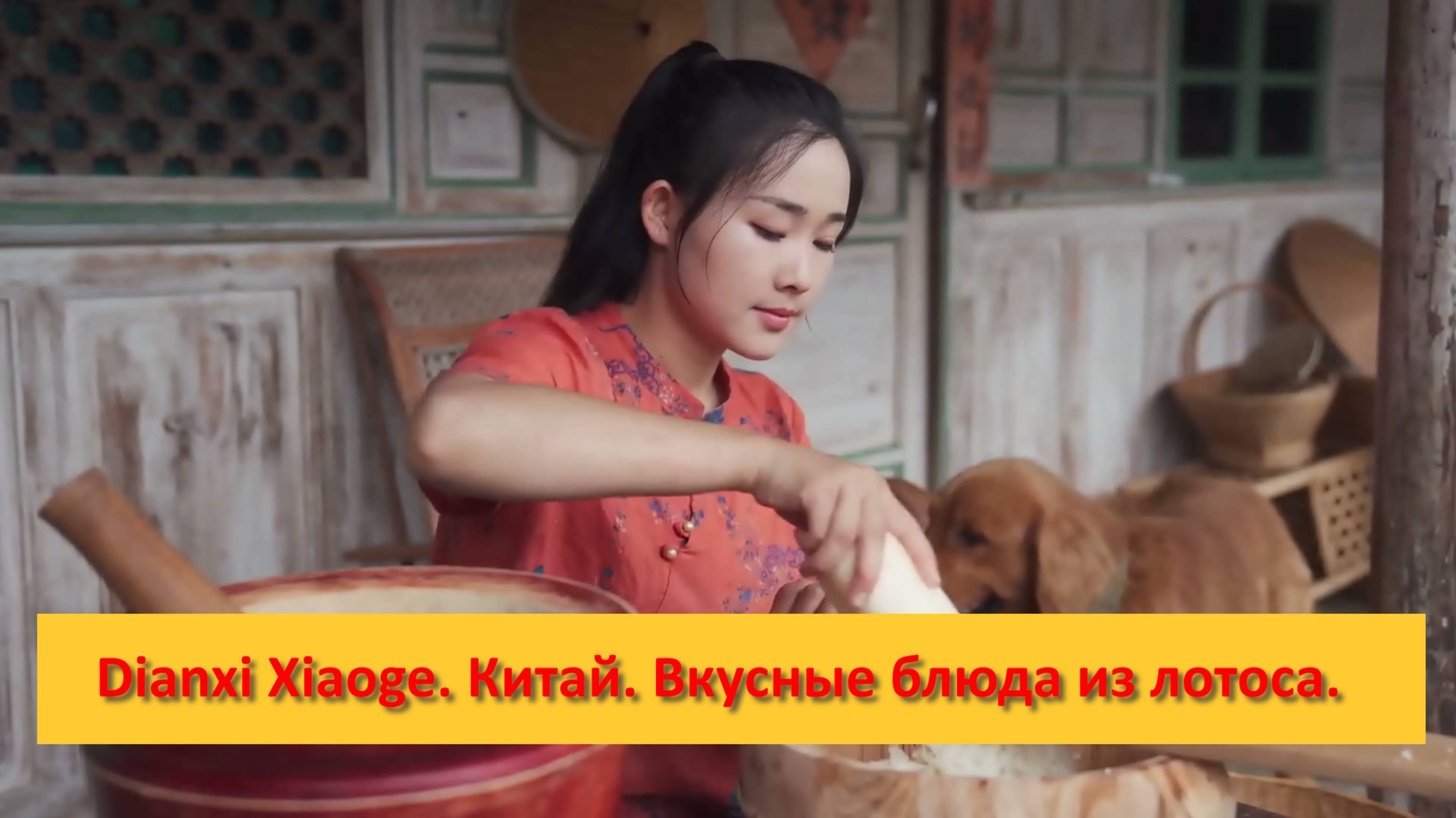 Dianxi Xiaoge. Китай. Питательные и вкусные блюда из лотоса.