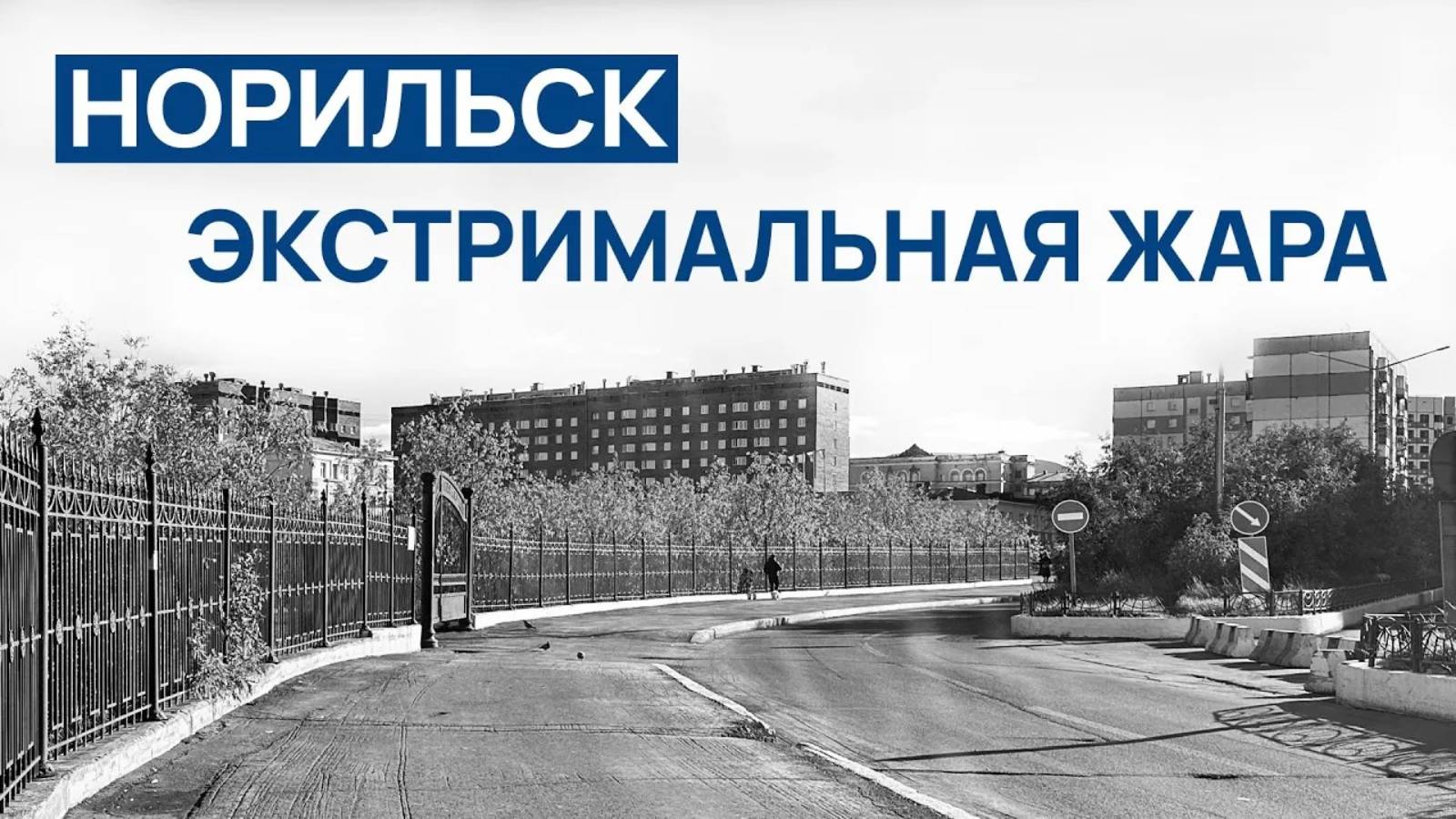 ЭКСТРЕМАЛЬНАЯ ЖАРА В НОРИЛЬСКЕ 🔥 Смотреть до конца ‼️ ( ПОЛНАЯ ВЕРСИЯ ) Ч/Б Вариант 📽️