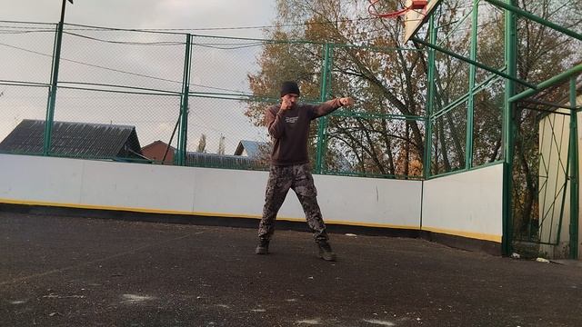 Урок бокса 20. Прямой передней рукой.