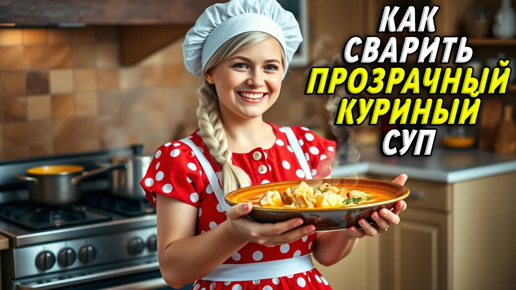 Как сварить прозрачный куриный суп