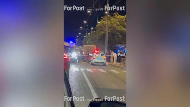 ДТП на проспекте Октябрьской революции в Севастополе