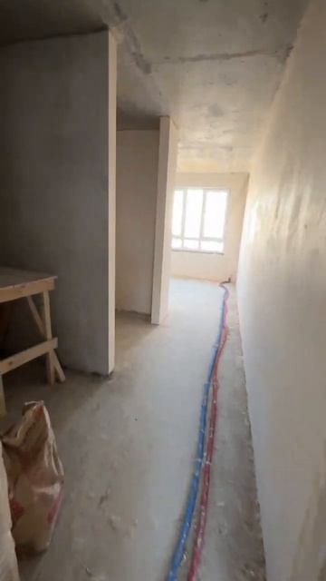 Обзор второй квартиры 82 м² в ЖК Переделкино Ближнее: перегородки и штукатурка стен готовы
