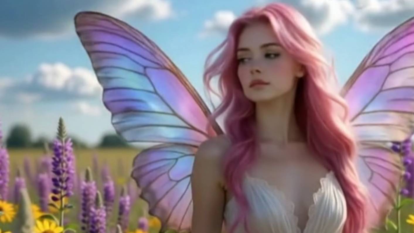 Приключение девушки с розовыми волосами.