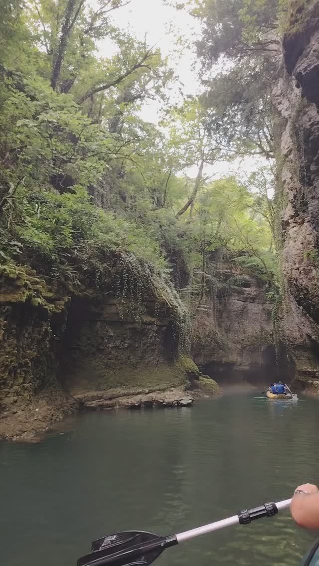 Безумно красивое место в Грузии это Мартвильский каньон#shorts