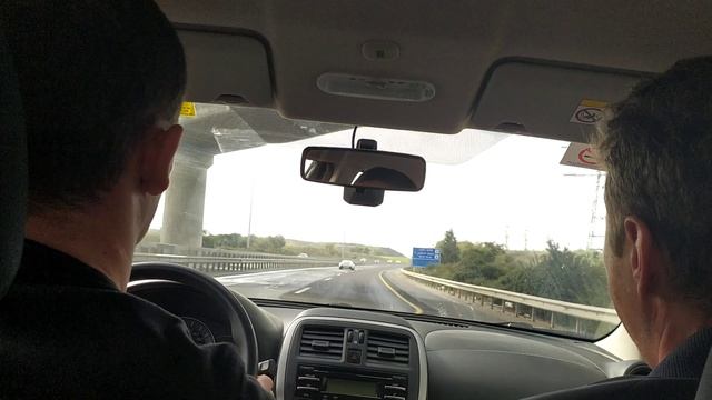 Арендовали машину и едем на юг!Израиль!