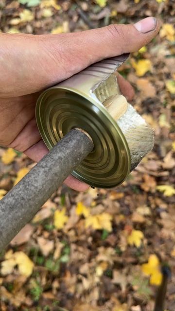 Как сделать лесной совок. #волкмикс #бушкрафт #выживание