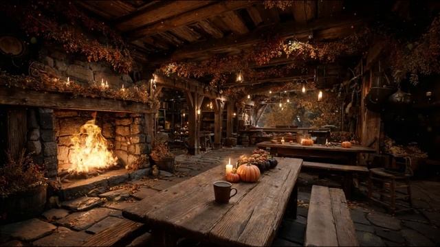 Осеняя таверна - Кельтская музыка и атмосфера уютной таверны, фоновая музыка для отдыха