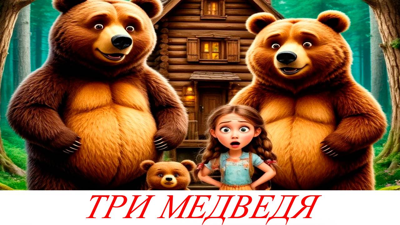 ТРИ МЕДВЕДЯ | детские сказки онлайн| аудиосказки | сказки для малышей