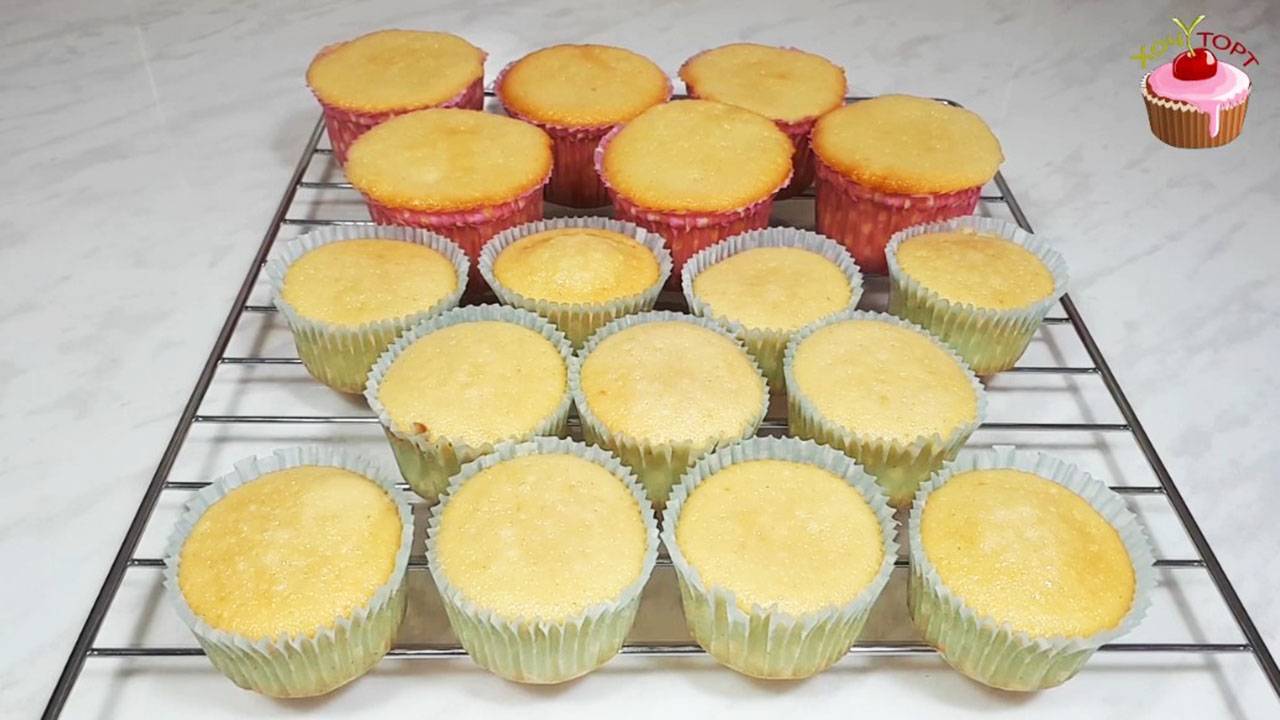 🧁 Идеальные ванильные кексики: нежные и тающие во рту! 🧁