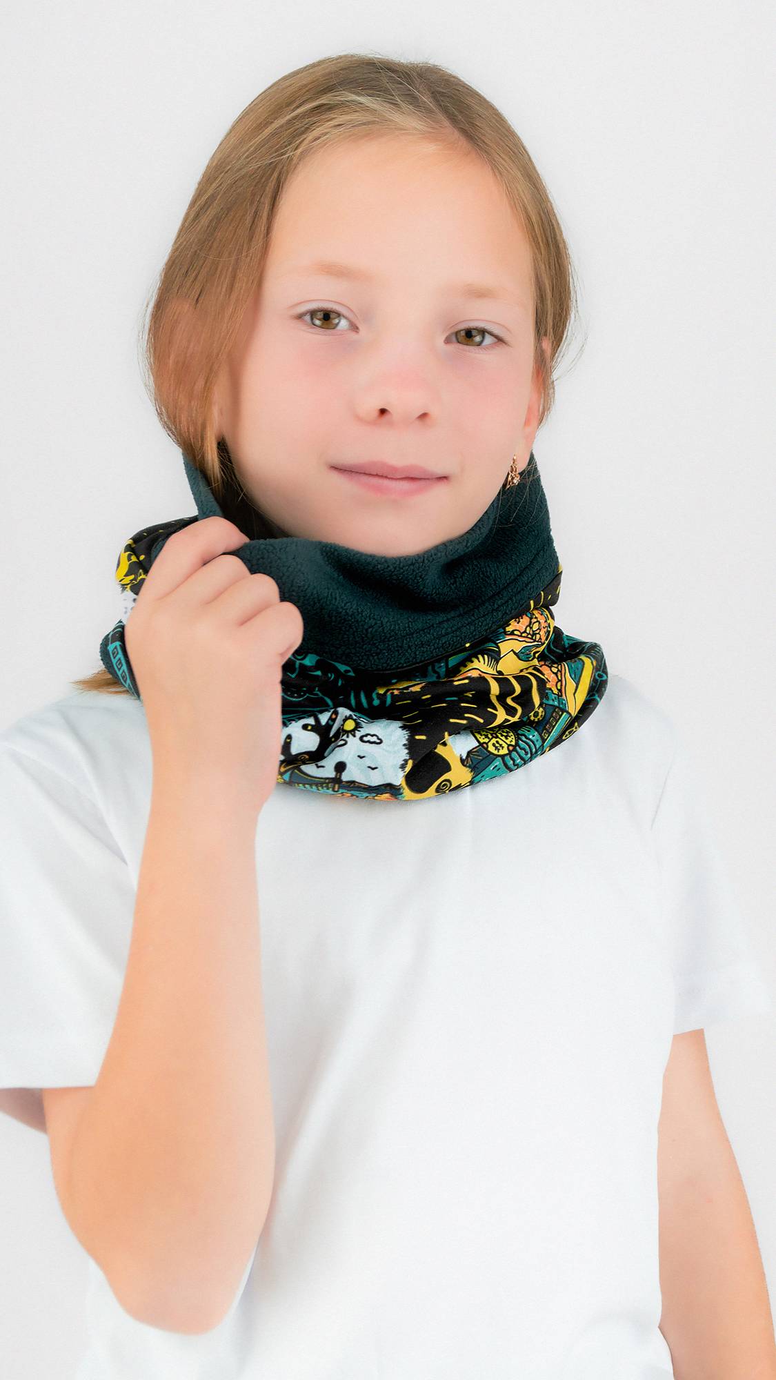 Бафф утепленный ШАМАНЧИК ГЛОБАЛ (черный)