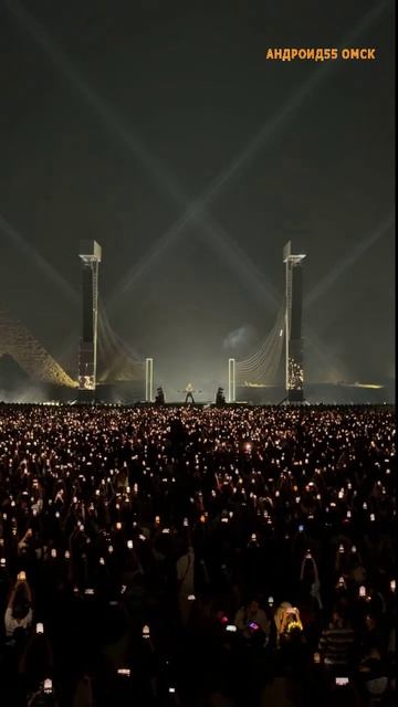 Египетские пирамиды. Anyma's  "Quantum Genesys" Pyramids , Egypt 10.10.2025