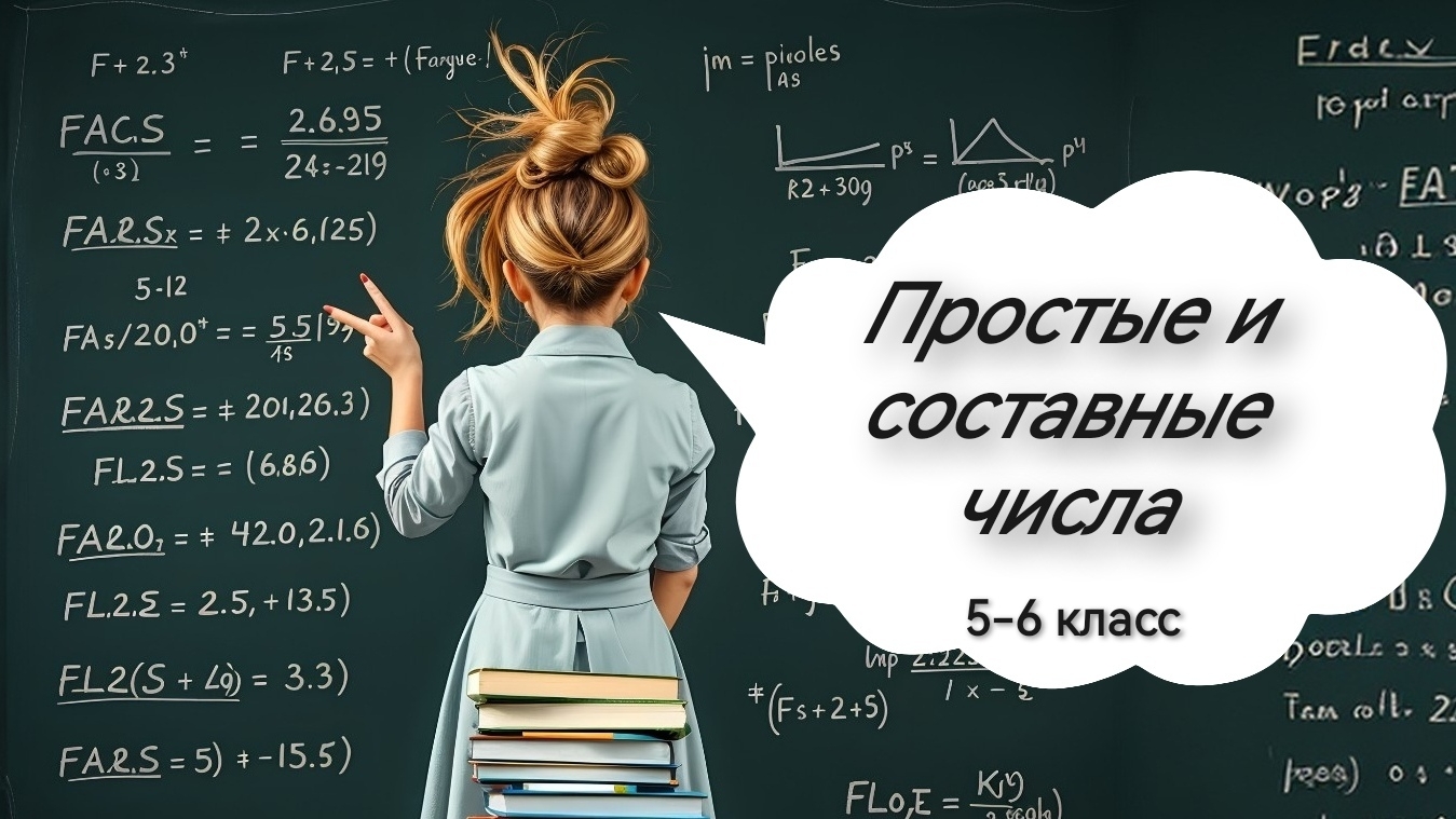 Простые и составные числа. 5 класс. 6 класс
