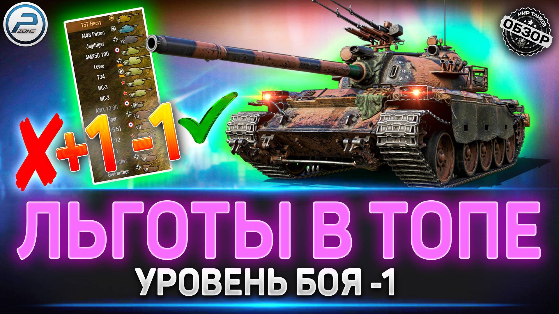 МЕГАТОП для Льготных Прем Танков ✅ Мир Танков