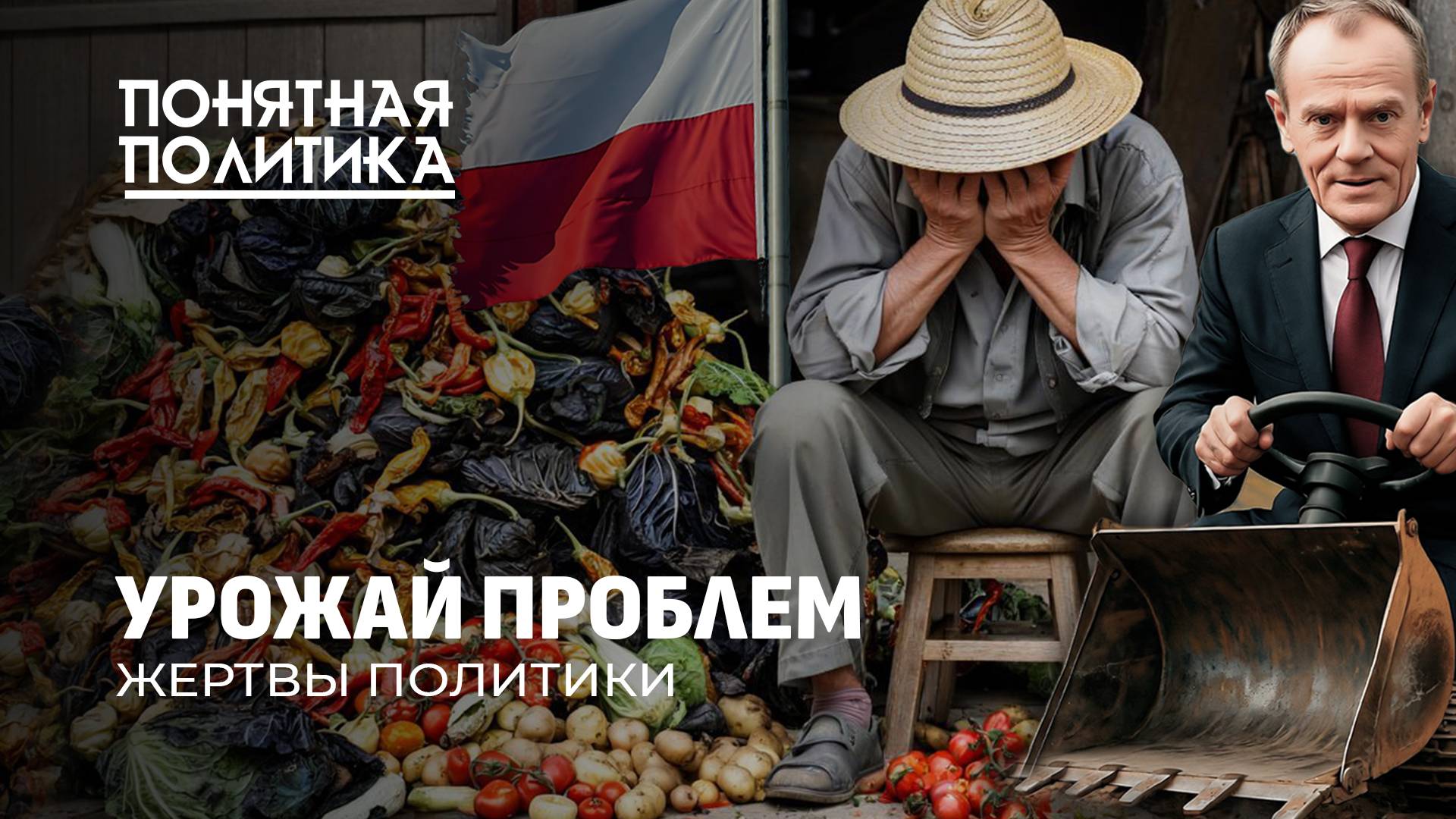 Отчаяние в Польше: урожай за бесценок. Как Варшава убивает АПК? Трагедия фермеров. Понятная политика