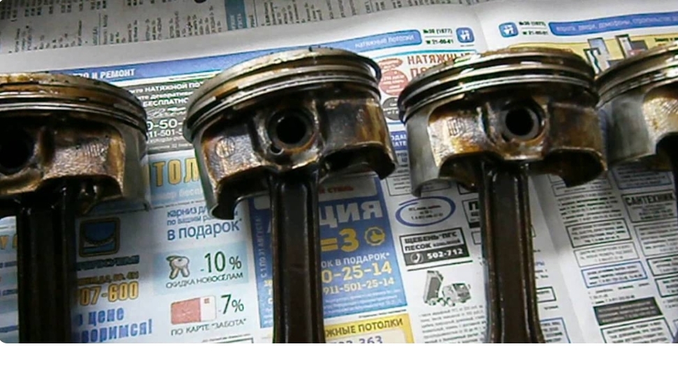 ВАЗ Приора - Замена поршней Масло жор