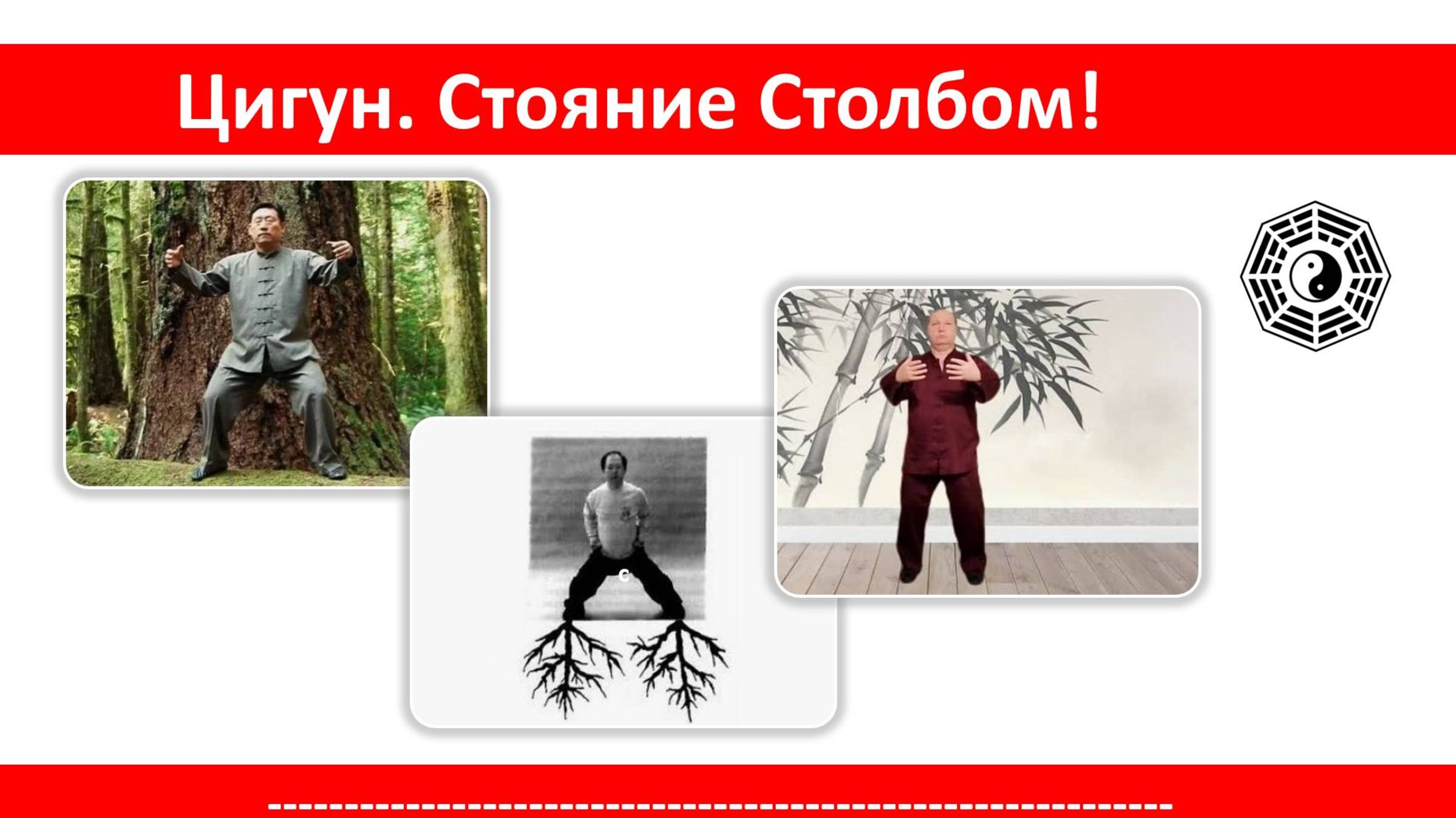 Цигун техники. Стояние столпом