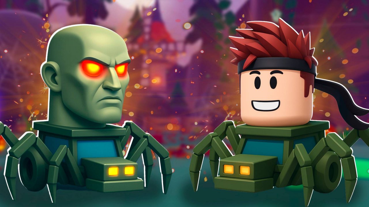 Получил НОВУЮ секретку Gigalitraktos Spidorobos в Хэллоуин ивент в Brainrot Evolution Роблокс !