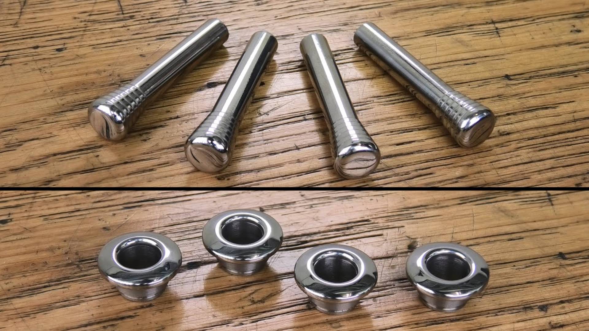 Making Custom Chrome Door Knobs - BMW 323 I E30 (2160p_25fps_AV1-128kbit_AAC)