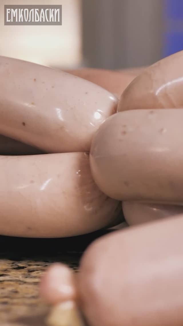 Ганноверские сосиски на мясорубке, готовим в духовке.