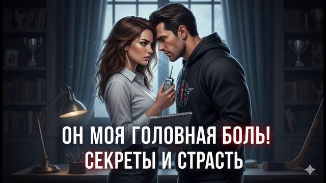 Я РАСКРОЮ ЕГО СЕКРЕТ! 🤫 Он – мрачный хоккеист, а я – дерзкая журналистка! 💔 Но он знает, что я его