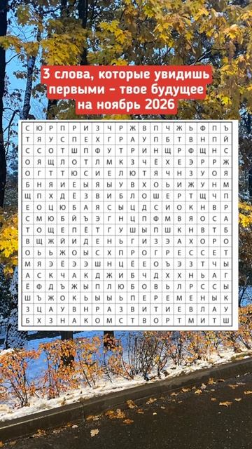 Предсказание на ноябрь 2026 💖 #гадание