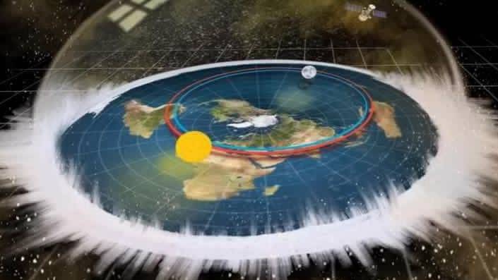 Плоская Земля снова покоя не даёт