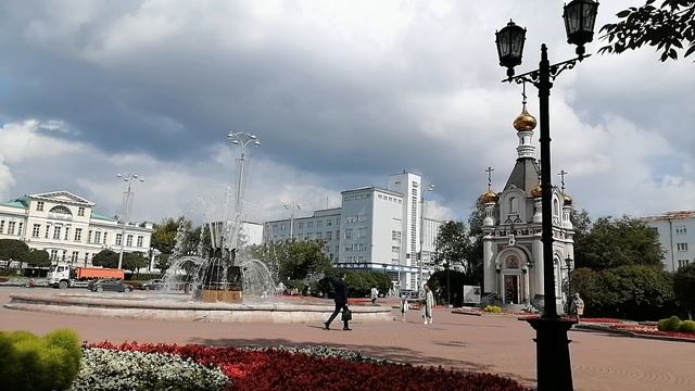 Екатеринбург. Центр. Фонтан "Каменный цветок".