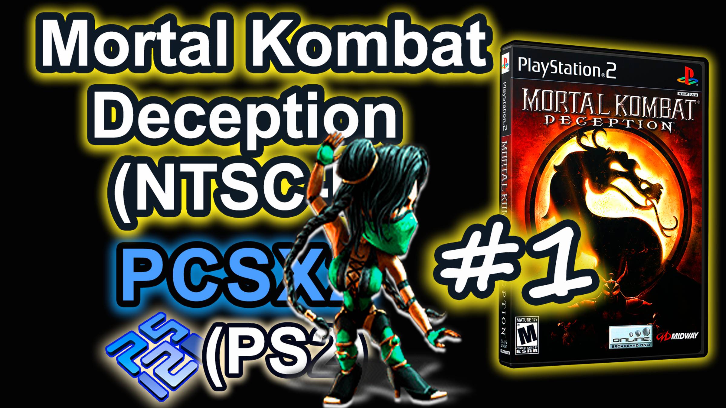 Mortal Kombat - Deception (PCSX2, SLUS-20881P, Comentado, Puzzle Kombat, 2025) Jade #1
