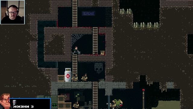 Пиксельный Марафон. Broforce #7 Boss Megacockter