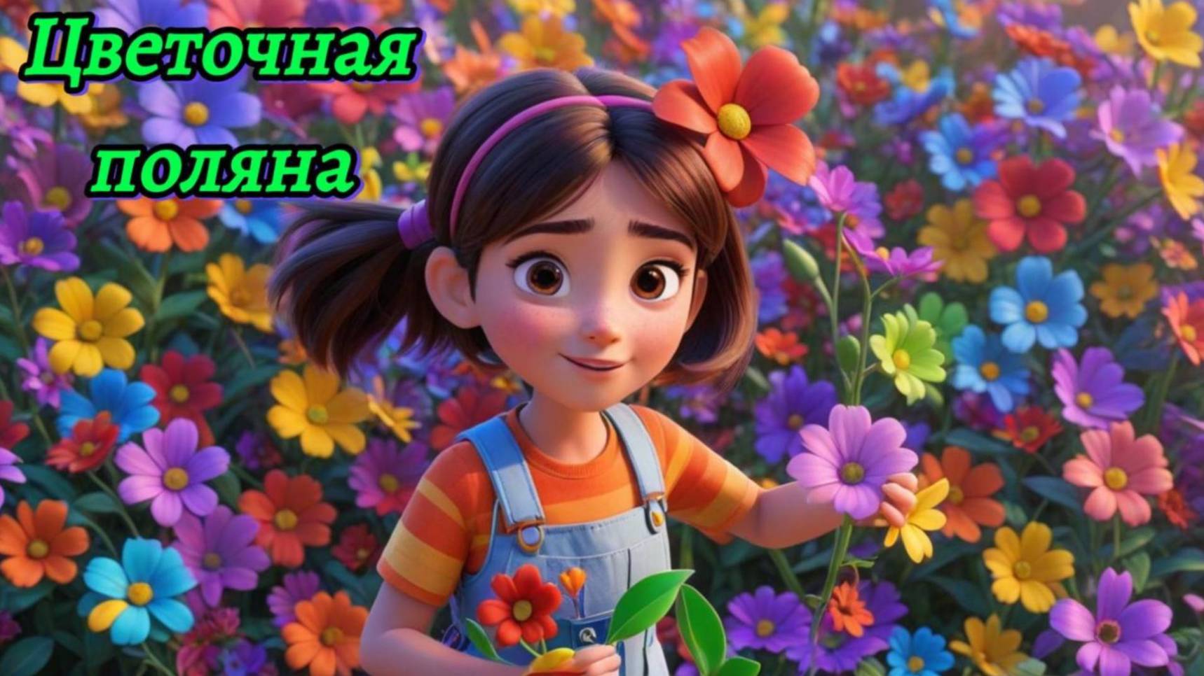 Детские сказки онлайн | Цветочная поляна | Сказки на ночь | истории для малышей|аудиосказка