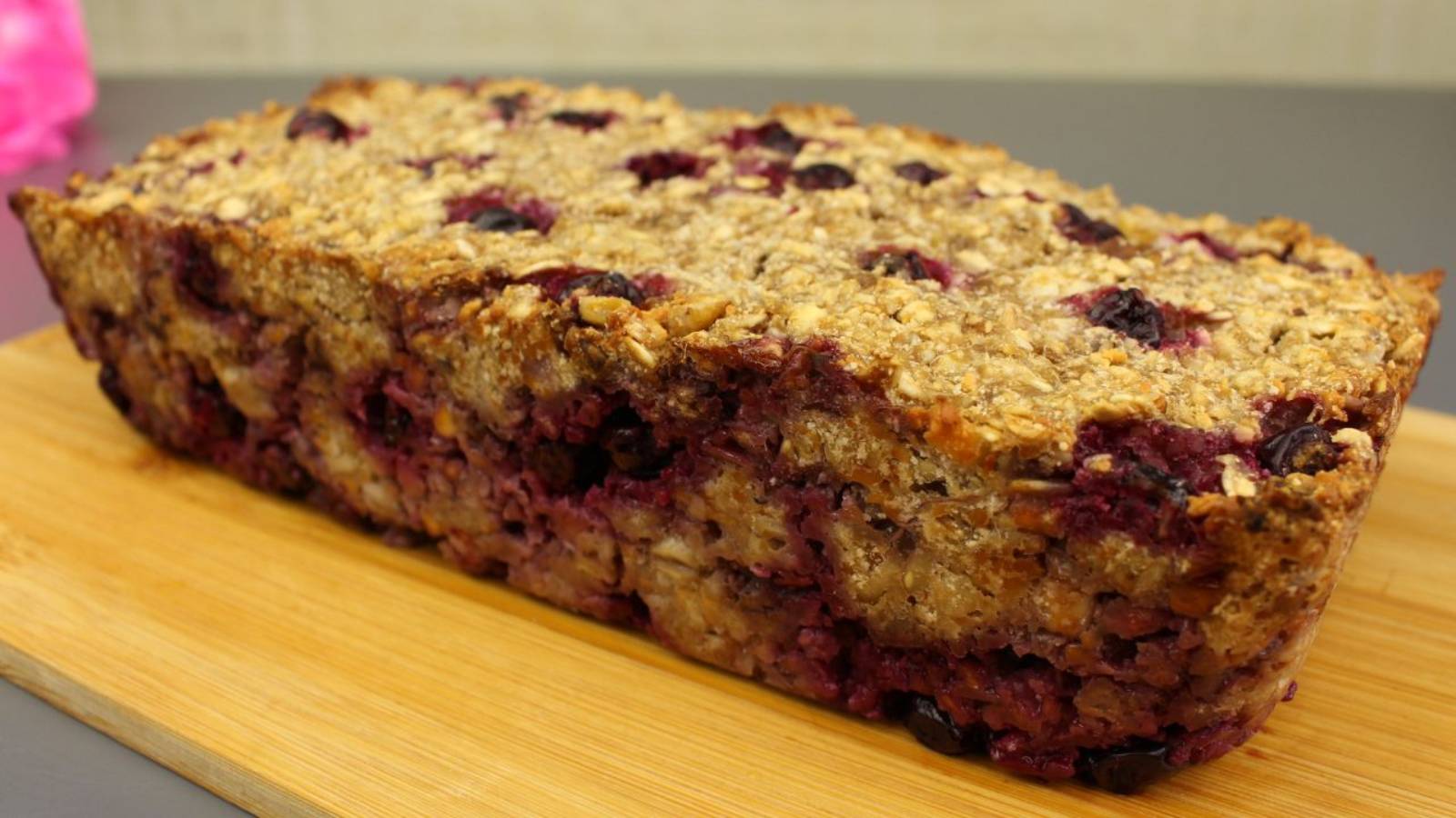 Овсяный пирог с яблоками и ягодами. Без сахара! Диетический пирог с ягодами.