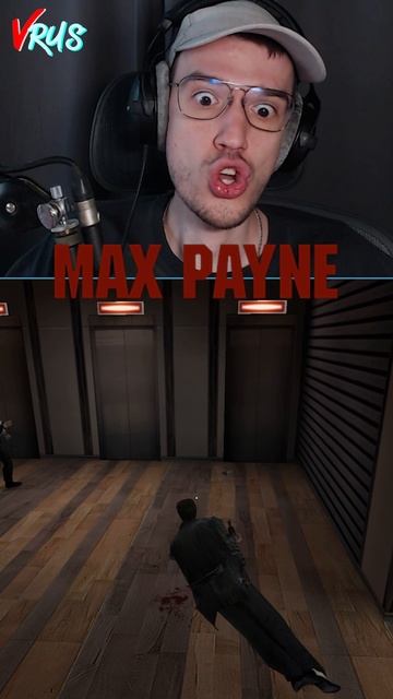 Max Payne: Умер ГЛУПО, но КРАСИВО 😅💥 #Shorts #MaxPayne #МаксПейн #VRuS #Летсплей #Нуар