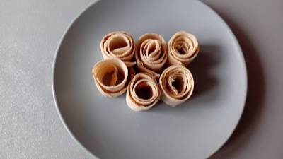 Рулетики из лаваша с шампиньонами