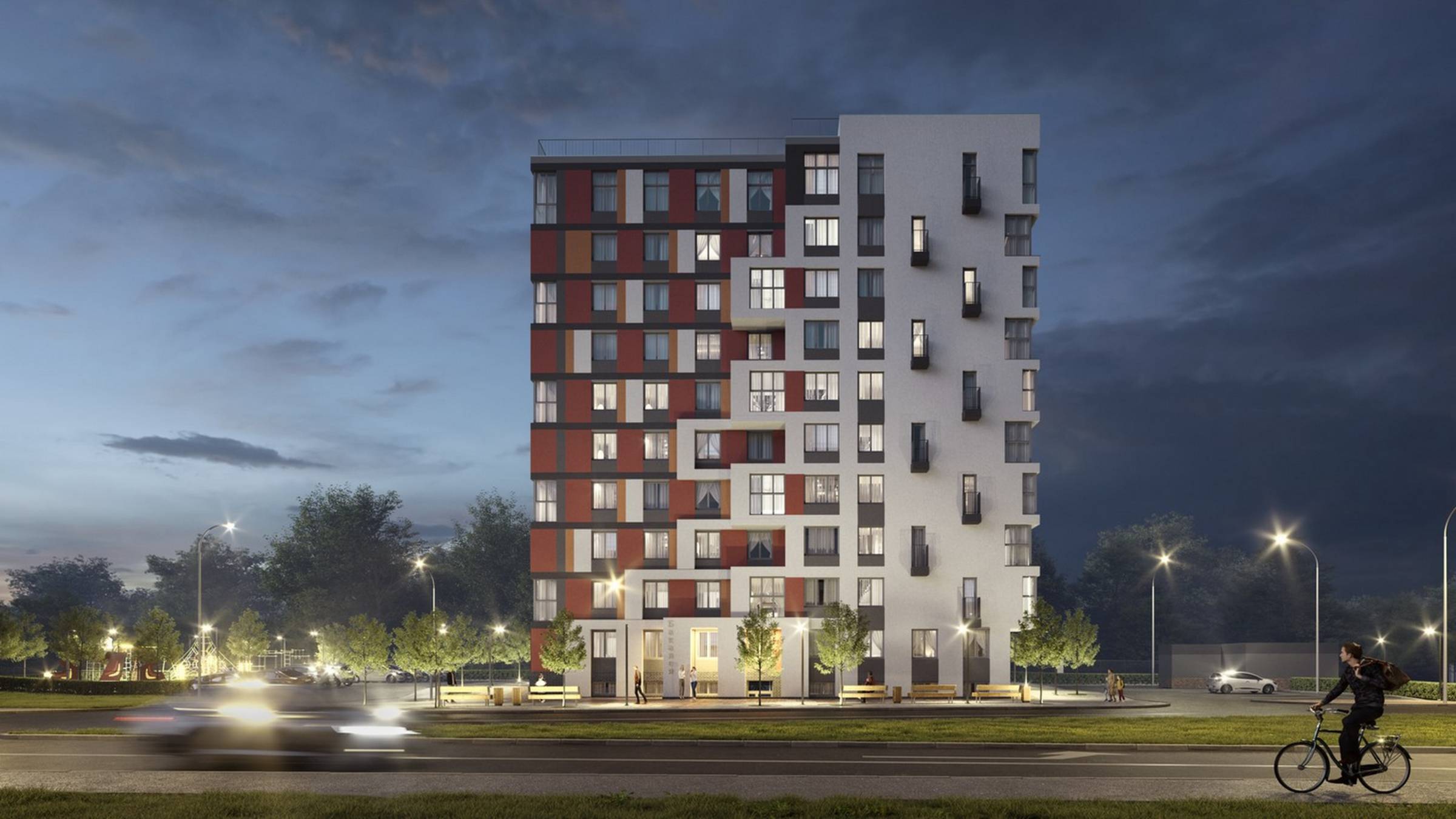 МКД "Дом на Энгельса". СЗ "Весна" (г. Дзержинск) || Сормовский р-он, ул. Энгельса || Октябрь 2025