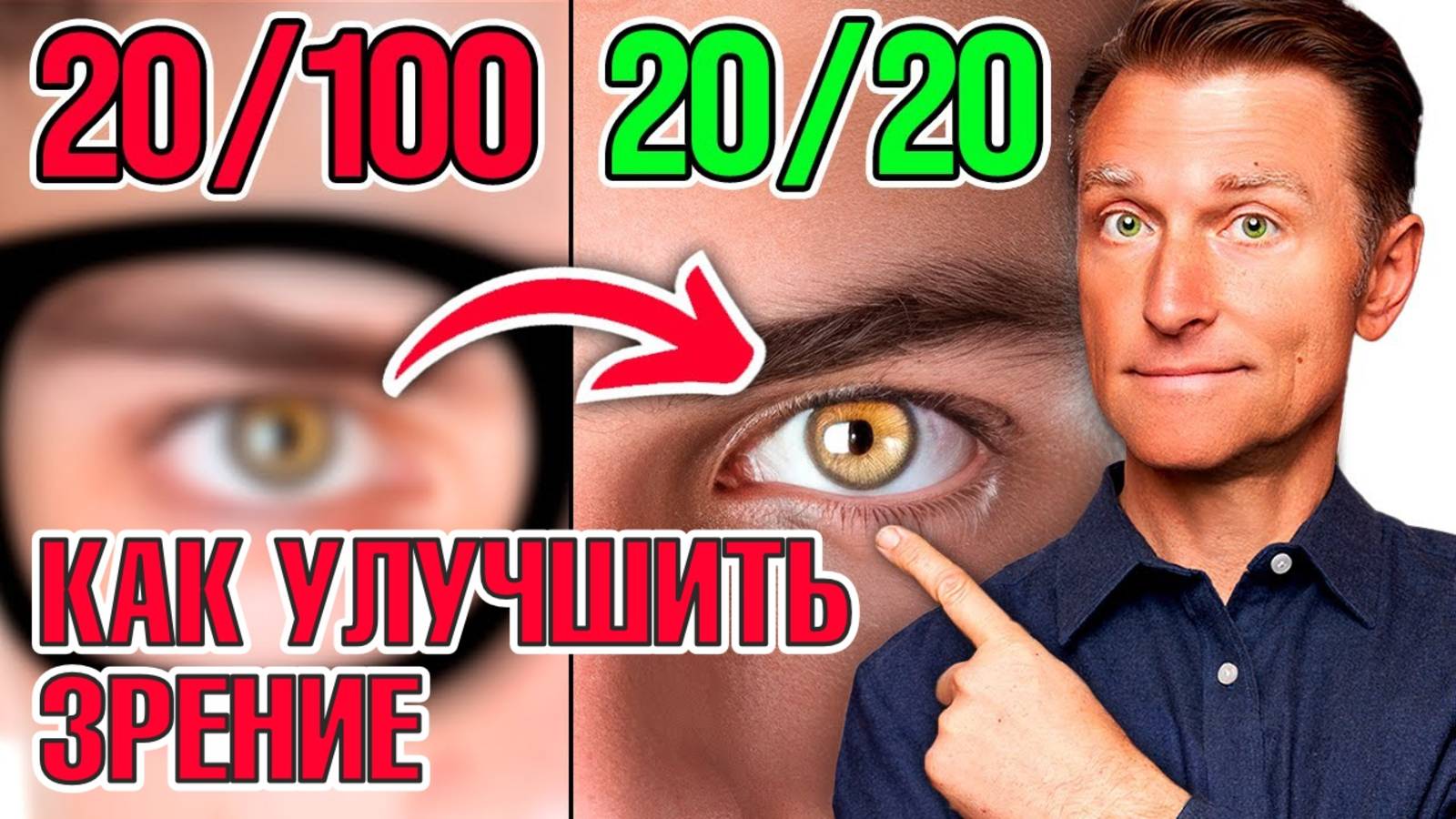 Выбросьте очки 👉 как вернуть зрение?