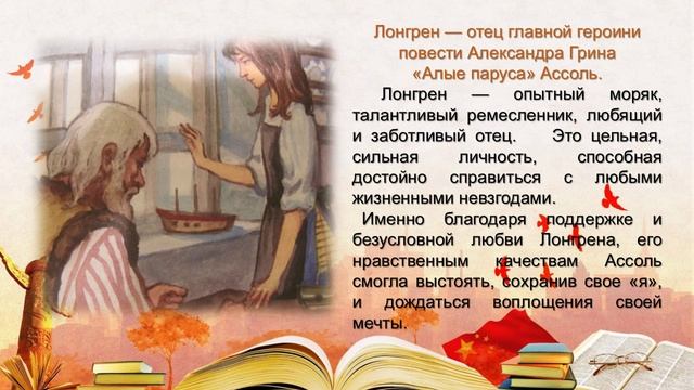 Образ "отца" в художественной литературе авт.: Донскова С.Д.