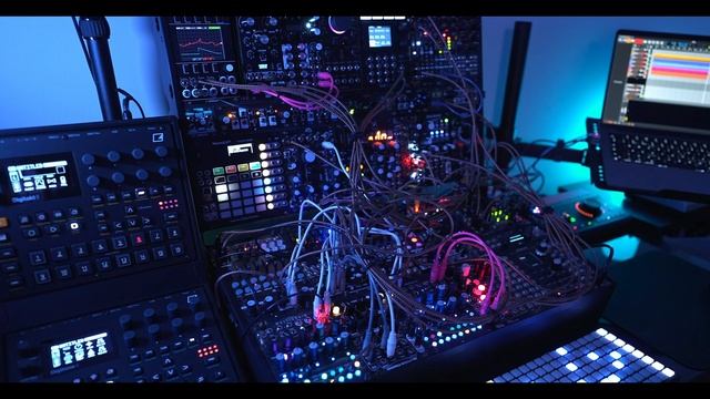 State Azure 'Perseidae's Spire' Semi-Generative Ambient Modular (Multigrain, Bitbox, ENOSC, )