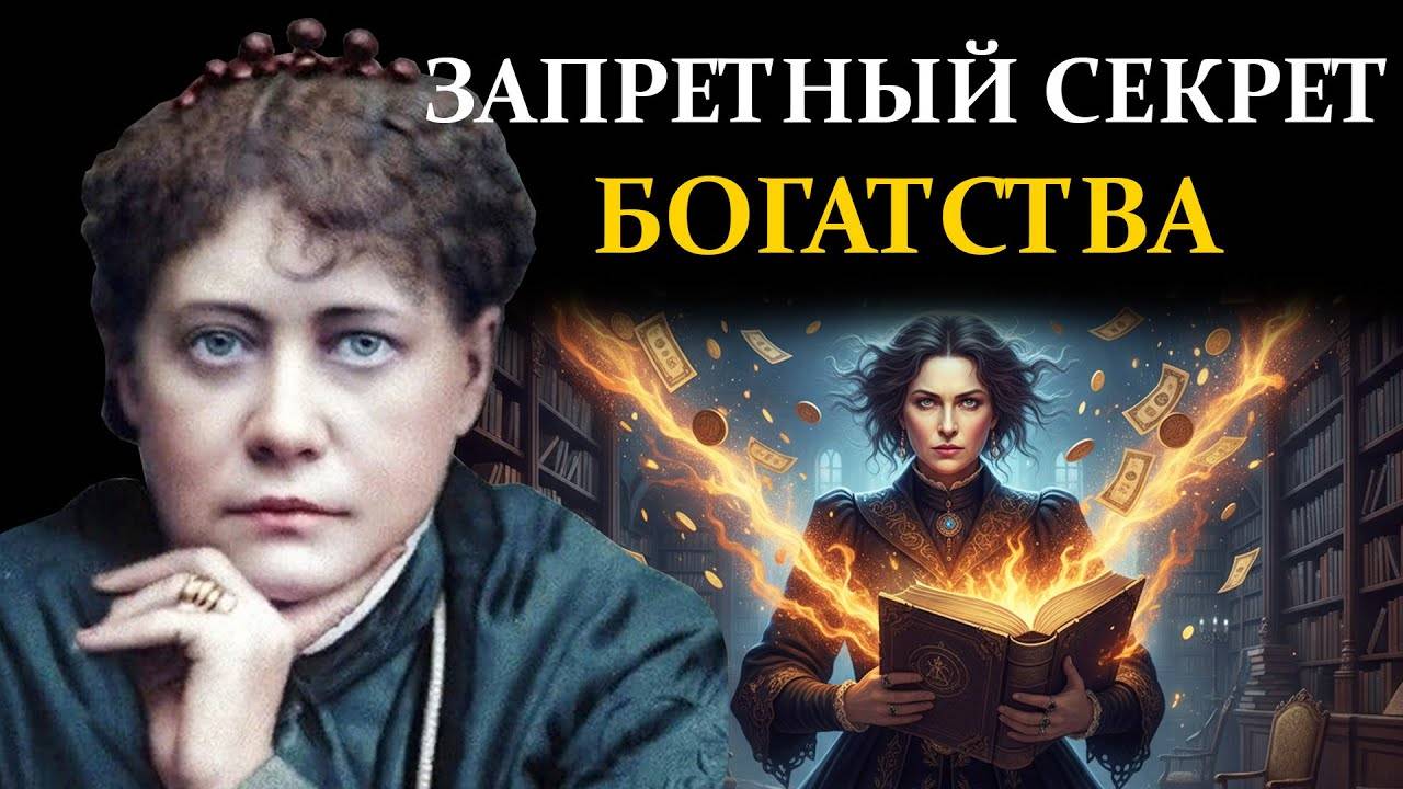 Запретное Учение Елены Блаватской о Деньгах: То, что Пытались Сжечь и Запретить.