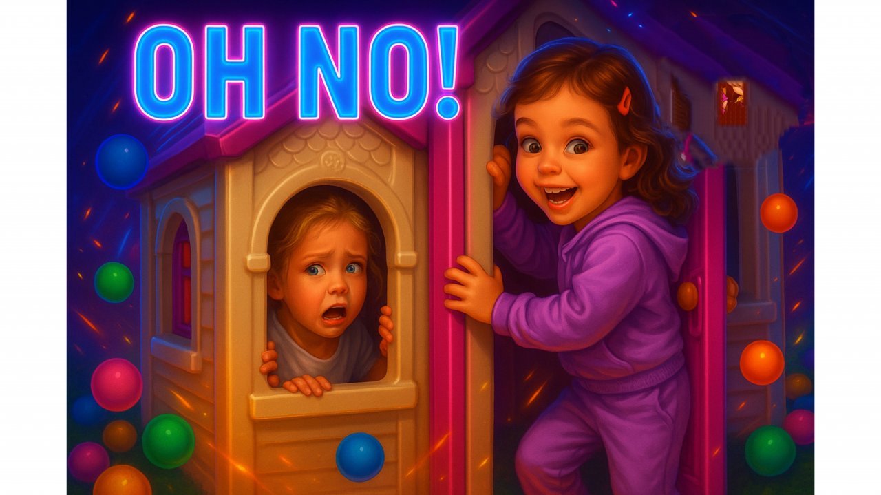 О нет! Теона заперла Беатрис в домике!» 🏡✨