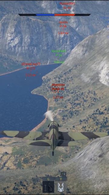 Эпические моменты воздушных боев, которые вы должны увидеть! #shorts #warthunder