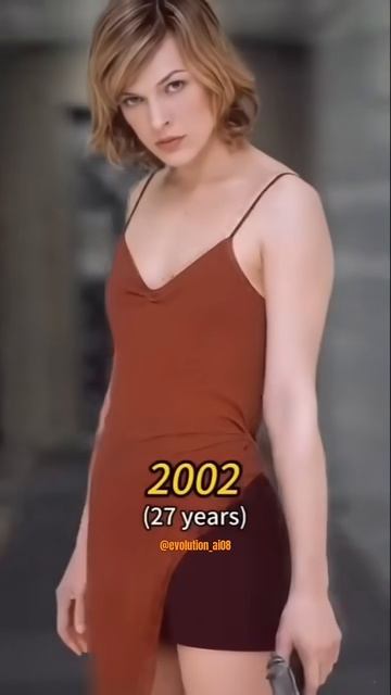 Милла Йовович сквозь года