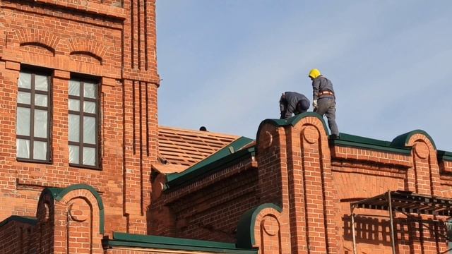 Ремонт на крыше ОКН Водокачка до ввода объекта после реконструкции // мыс Стрелки, Канавинский р-он