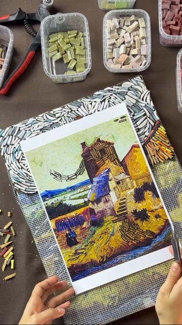 Онлайн-курс обучения мозаики "Импрессионизм в мозаике" от ArtWorker