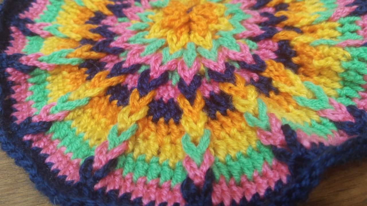 Подставка под горячее. Крючком. 🤦долго вспоминала, как это делается... Давайте вязать