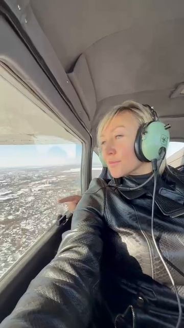 Романтическая прогулка на самолете Cessna-172 над Обью: Развлечения Агентства Экстрима АХАА