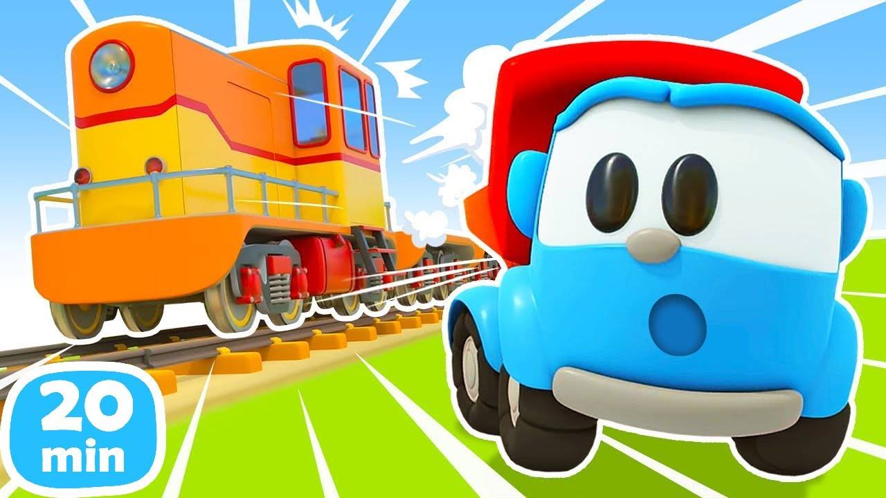 Большие приключения Лёвы: авария на станции, сломанный фургон и полёт в небо!