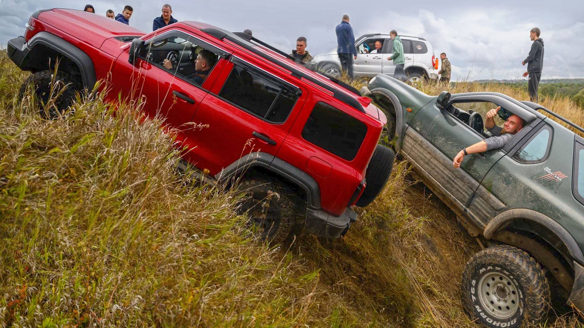 АДРЕНАЛИНОВЫЕ ГОРКИ! Off-road на  TANK 300, OPEL FRONTERA, SUZUKI,  MITSUBISHI, УАЗ, НИВА!